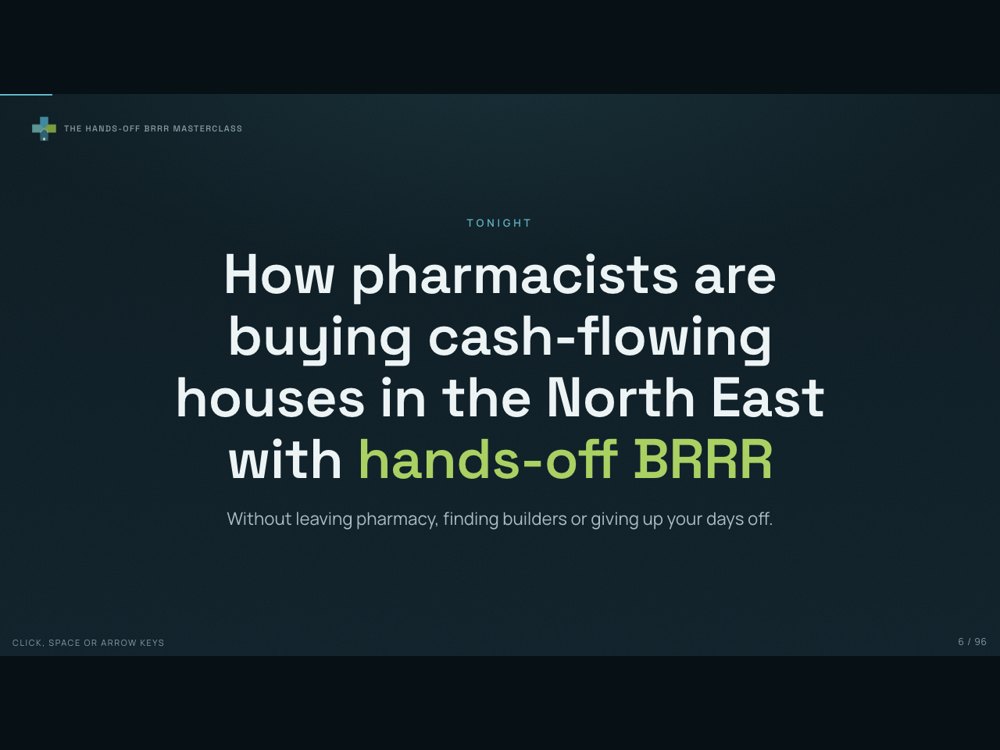 Webinar presentation preview